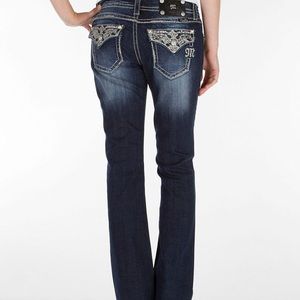 Miss Me Jeans Mid Rise Bootcut Blue Size 33